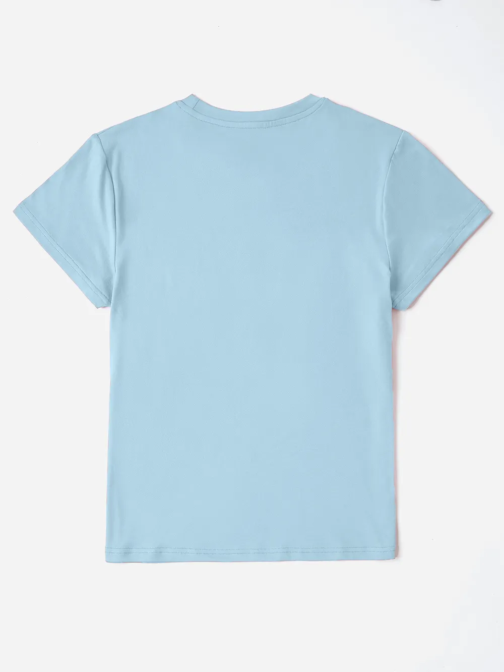 Letter Graphic Round Neck Short Sleeve T-Shirt, image 3