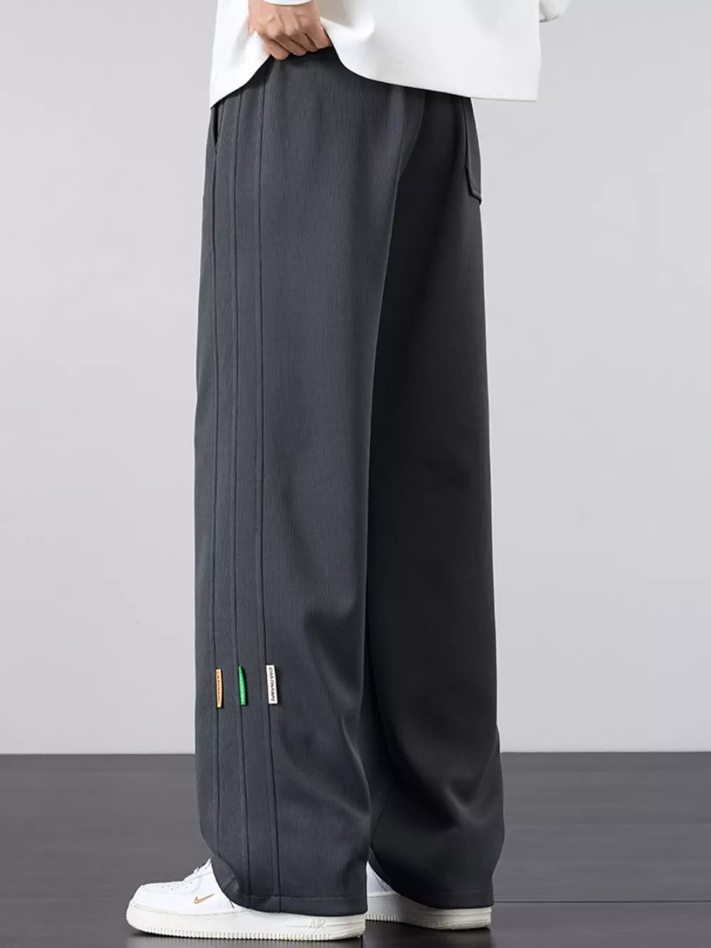 Men's Plus Size Casual Loose Fit Pants, image 5