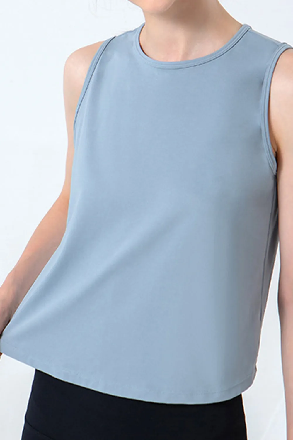 Round Neck Active Tank, image 14