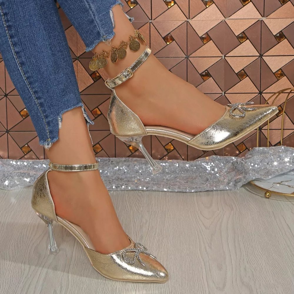 Bow Point Toe Pumps, image 3