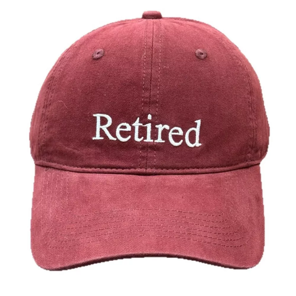 Retired Embroidered Baseball Cap, image 3
