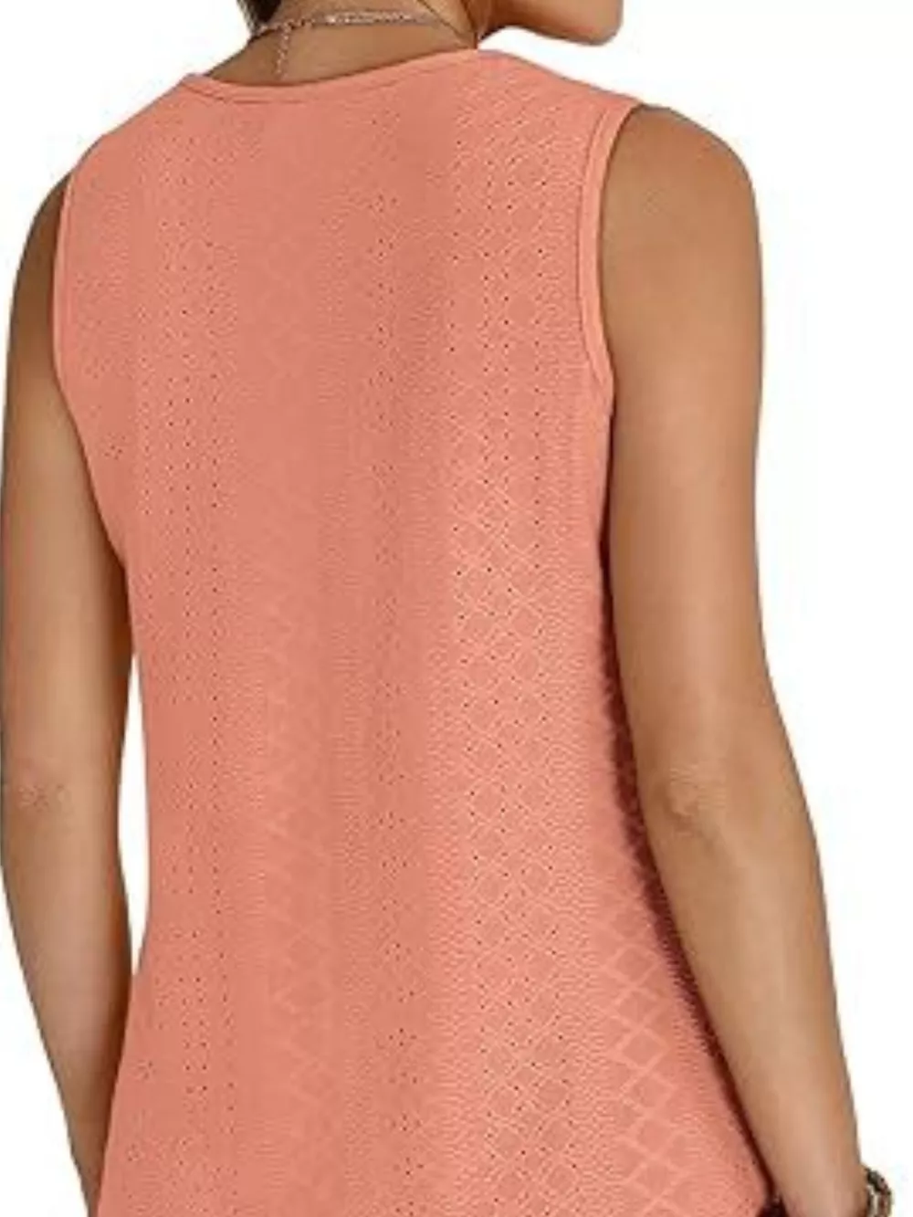 Eyelet V-Neck Tank, image 30
