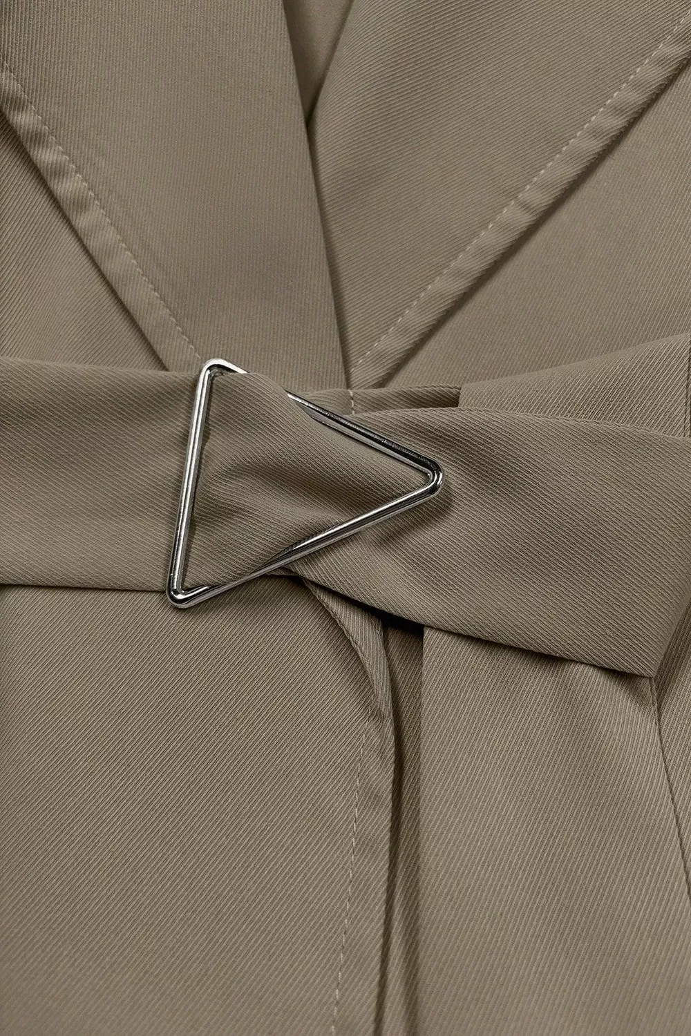 Wide Lapels Belt Trench Coat, image 12