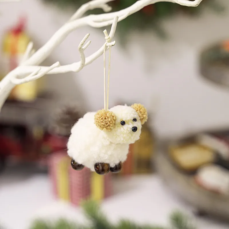 2-Piece Fuzzy Puppy Hanging Widget, image 3