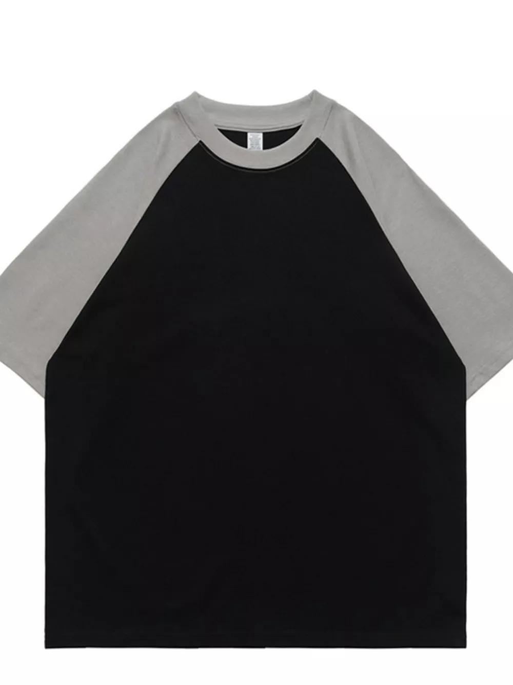 Men's Contrast Round Neck Half Sleeve T-Shirt, image 6