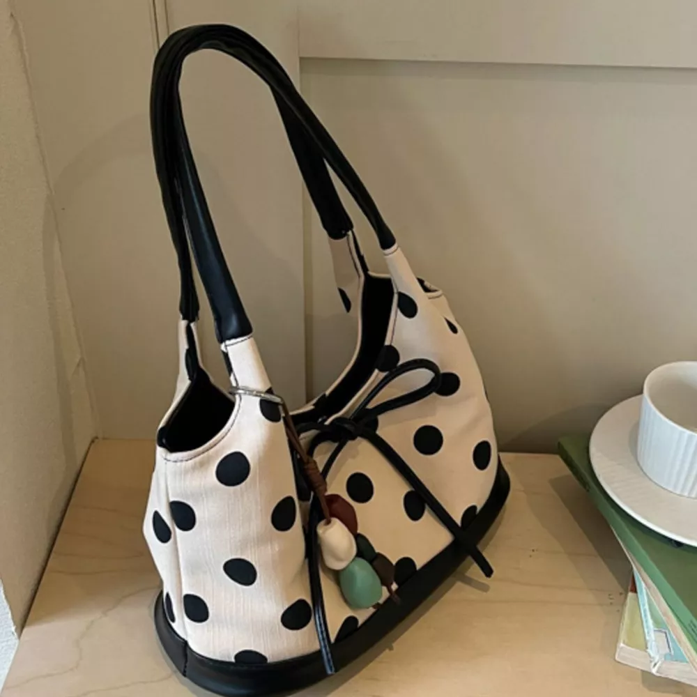 Polka Dot Shoulder Bag, image 9
