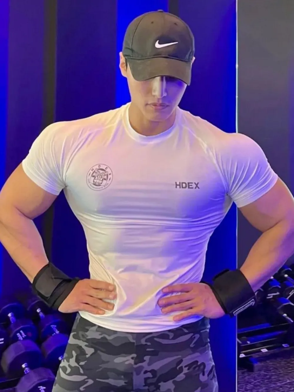 Men's Plus Size Round Neck Short Sleeve T-Shirt, image 2