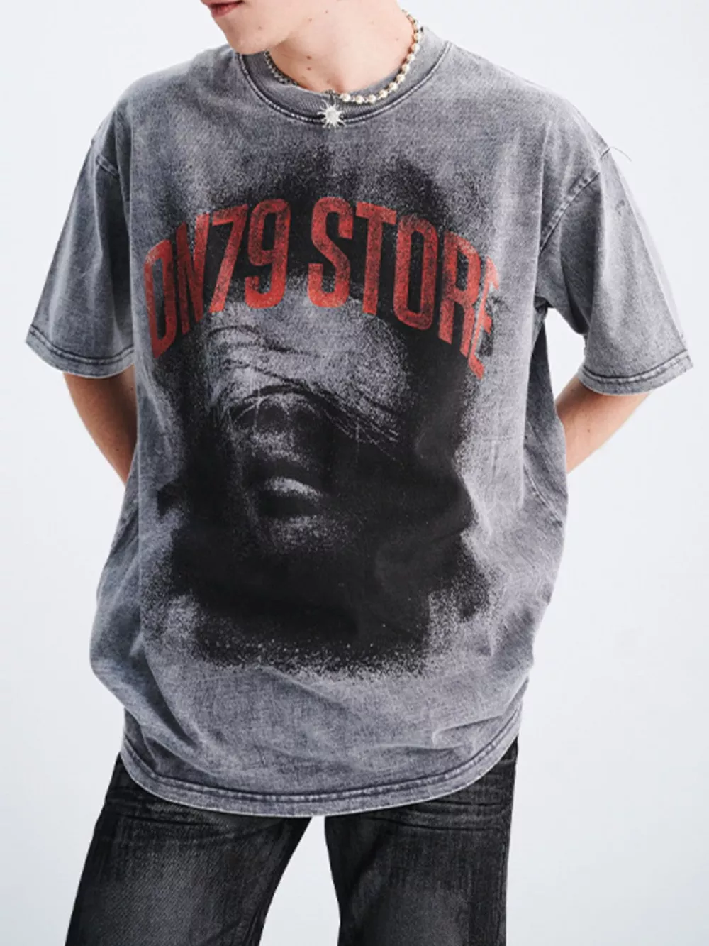 Men's Graphic Round Neck Short Sleeve T-Shirt, image 5