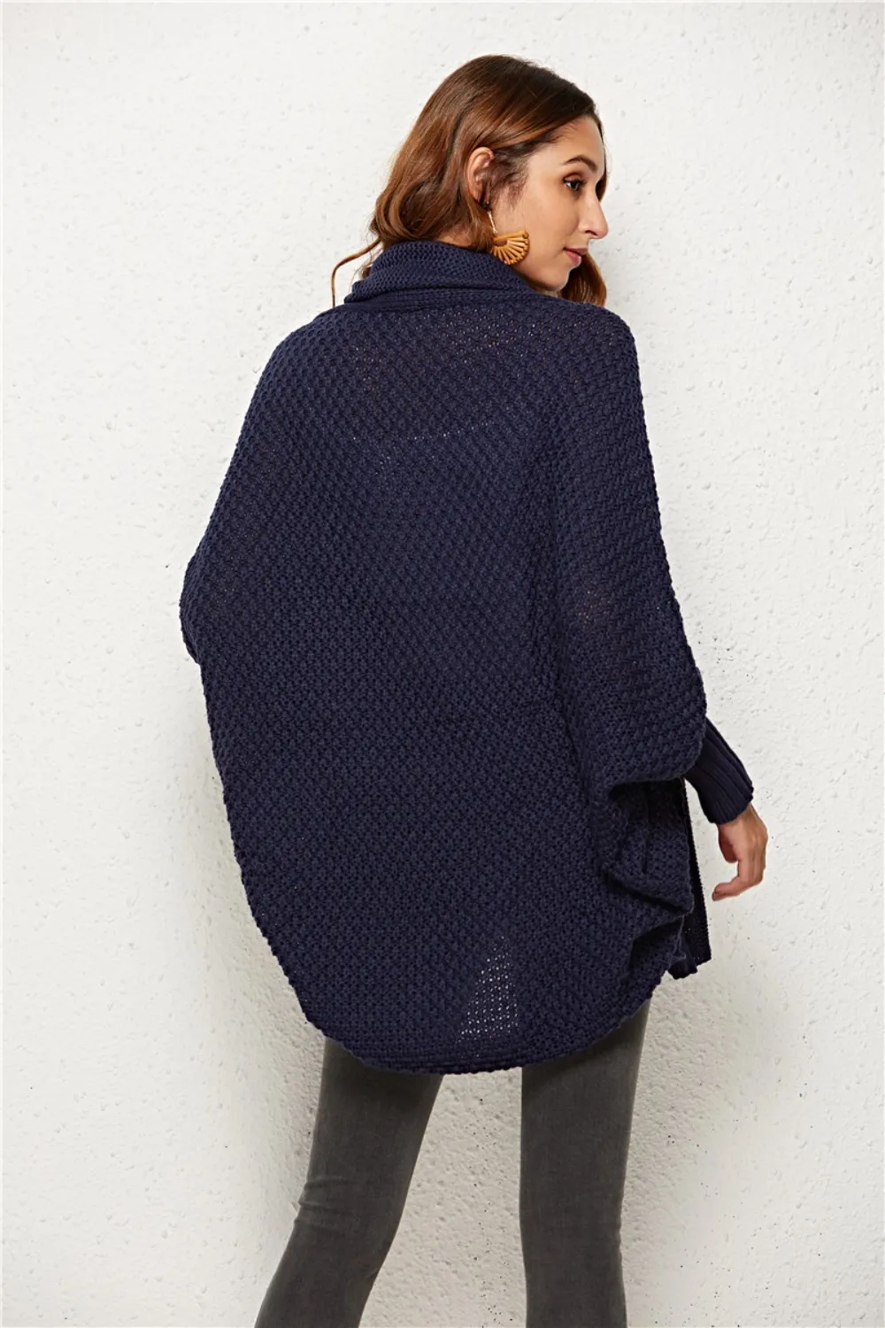Open Front Batwing Sleeve Cardigan, image 32