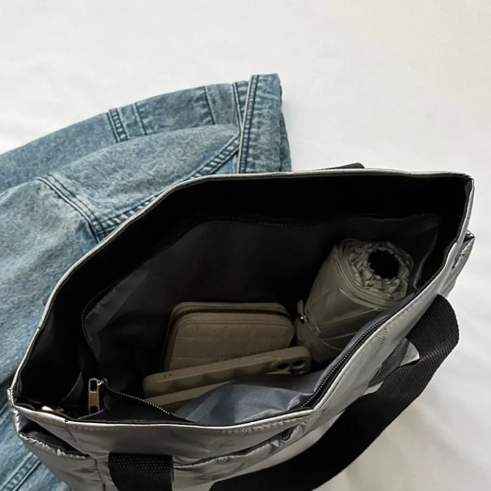 Polyester Tote Bag with Zipper, image 5