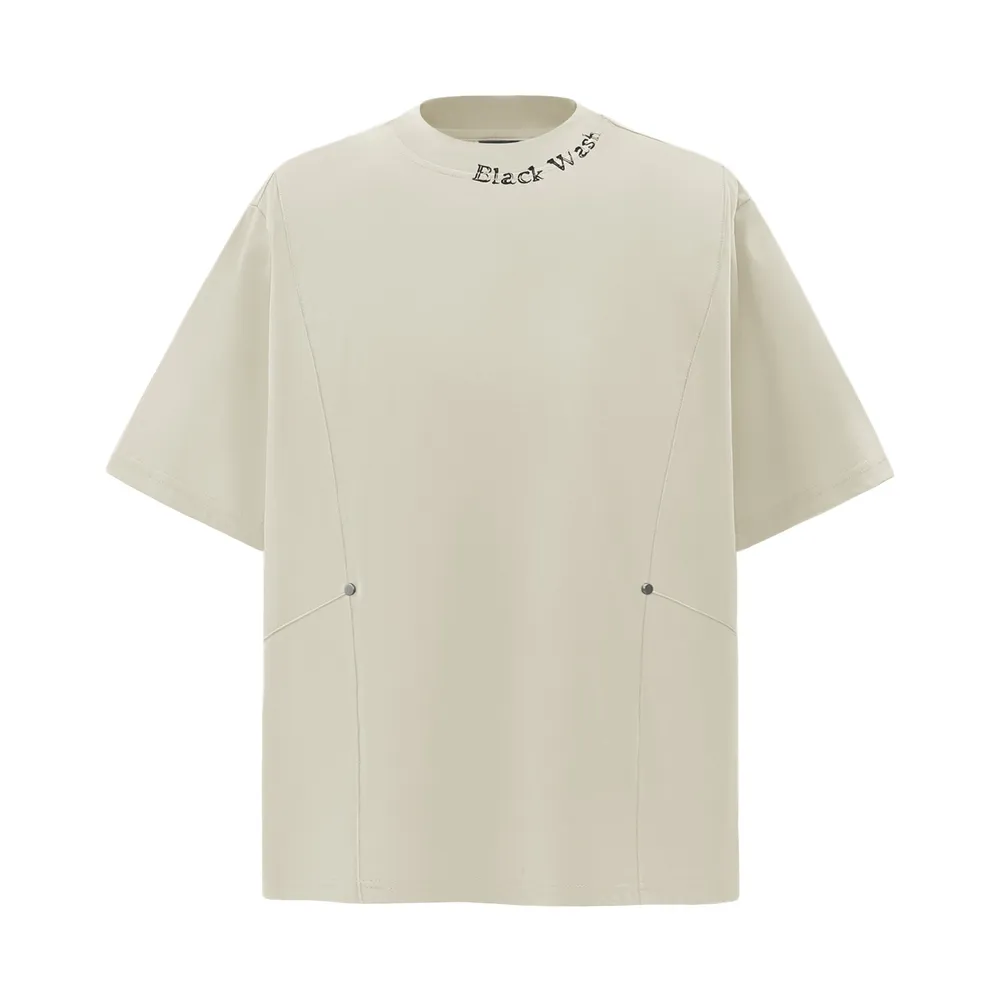 Men's Round Neck Short Sleeve T-Shirt, image 2