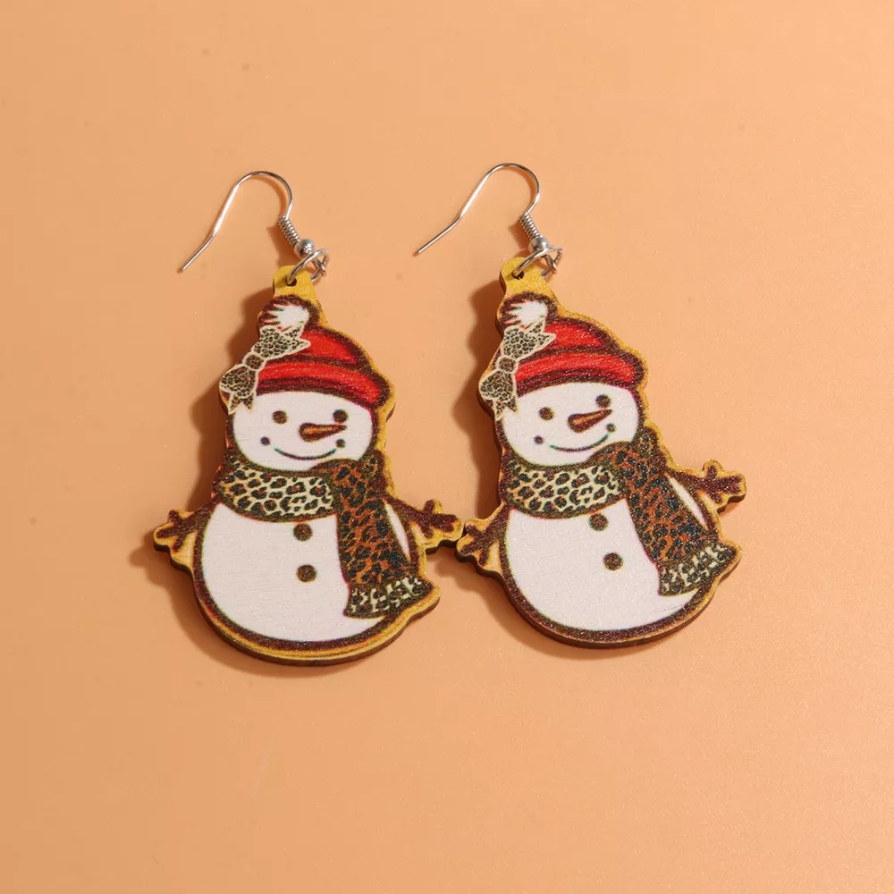 Christmas-Themed Dangle Earrings