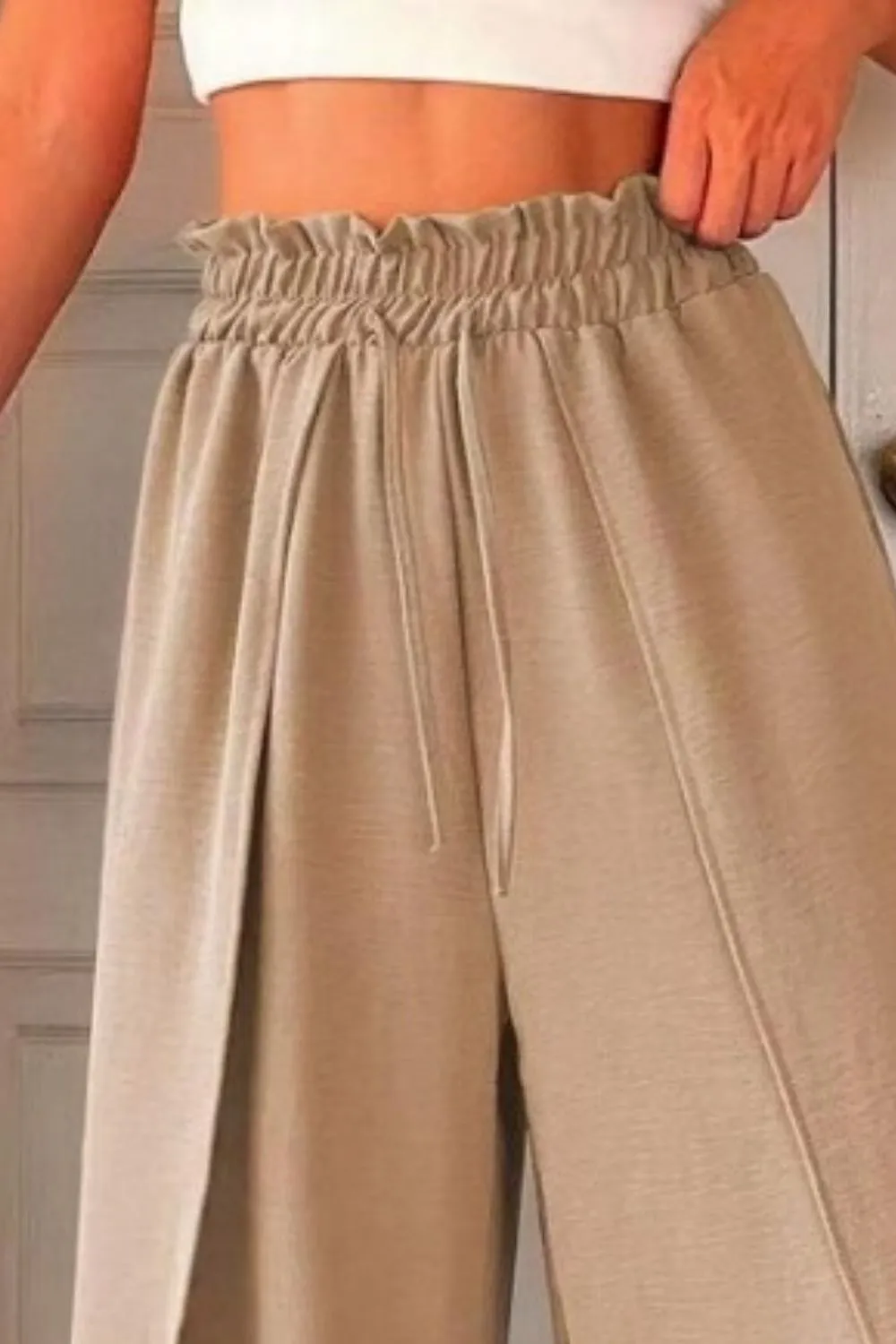 Slit Wide Leg Pants, image 11