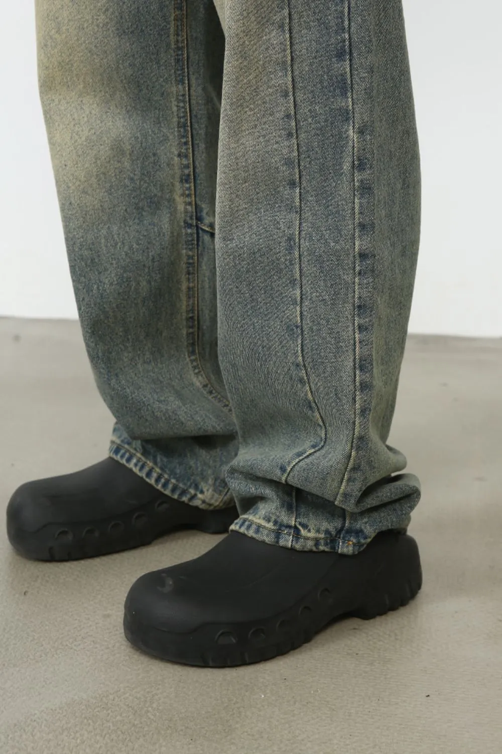 Men's Wide Leg Jeans, image 6