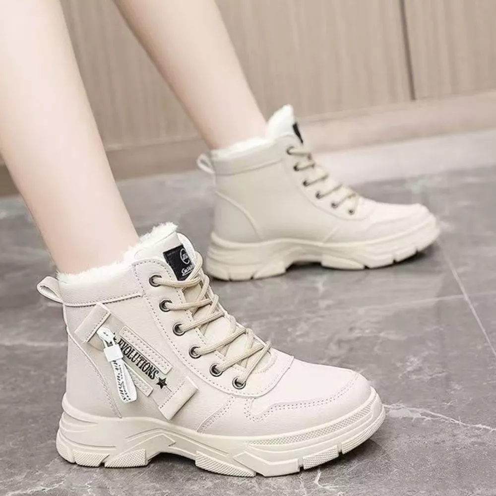 Lace Up Warm Ankle Boots, image 7