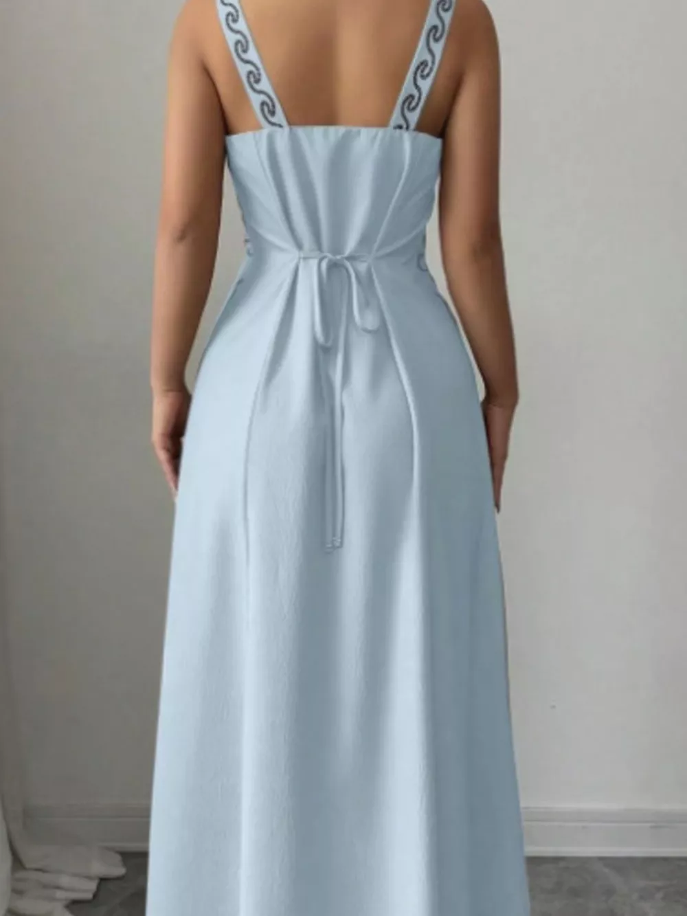 Floral Sleeveless Maxi Dress with Side Slit, image 9