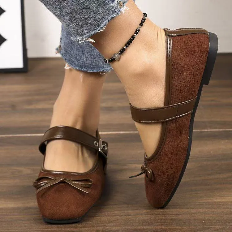 Bow Detail Mary Jane Loafers, image 5