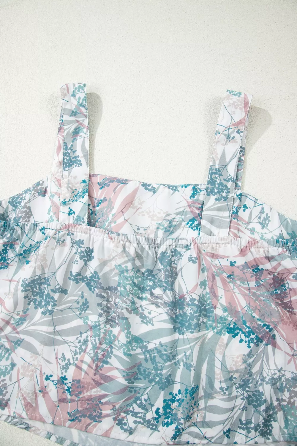 Floral Print Sleeveless Top and Wide Leg Pants Set, image 6