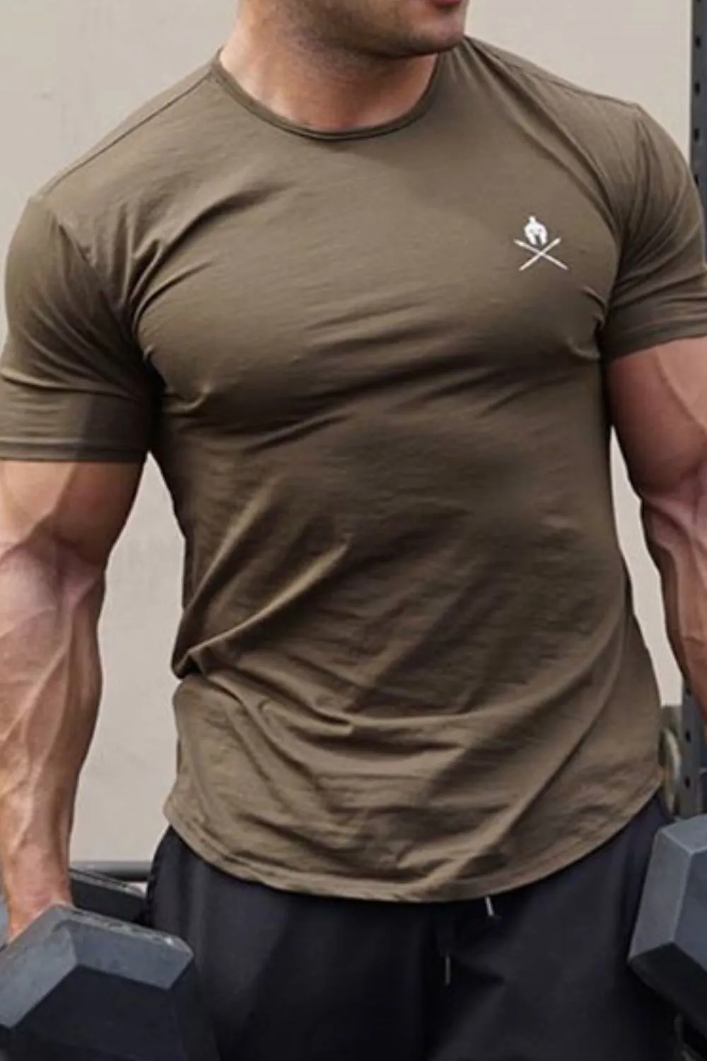 Men's Round Neck Short Sleeve T-Shirt, image 5
