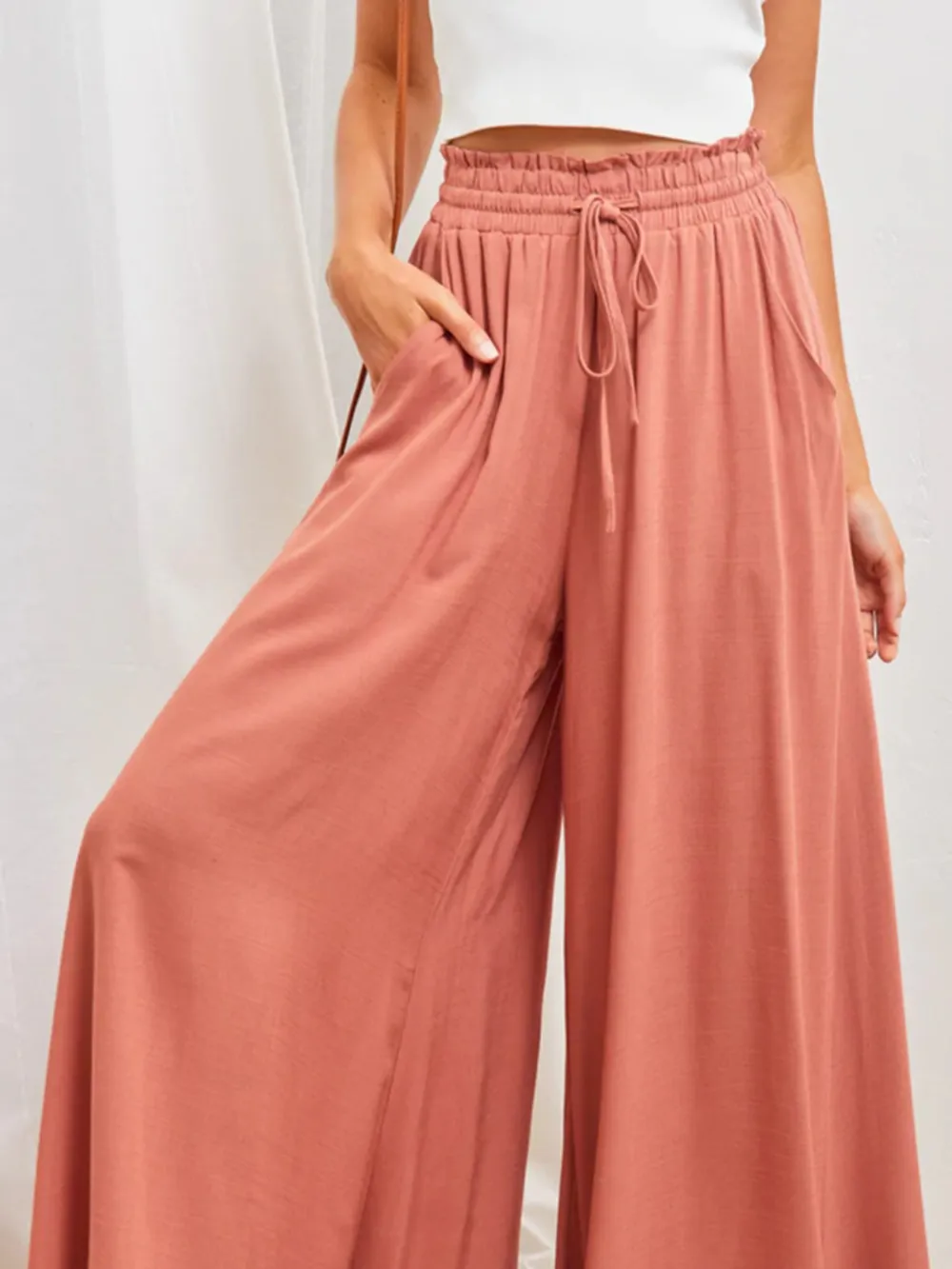 High Waist Wide Leg Pants, image 18
