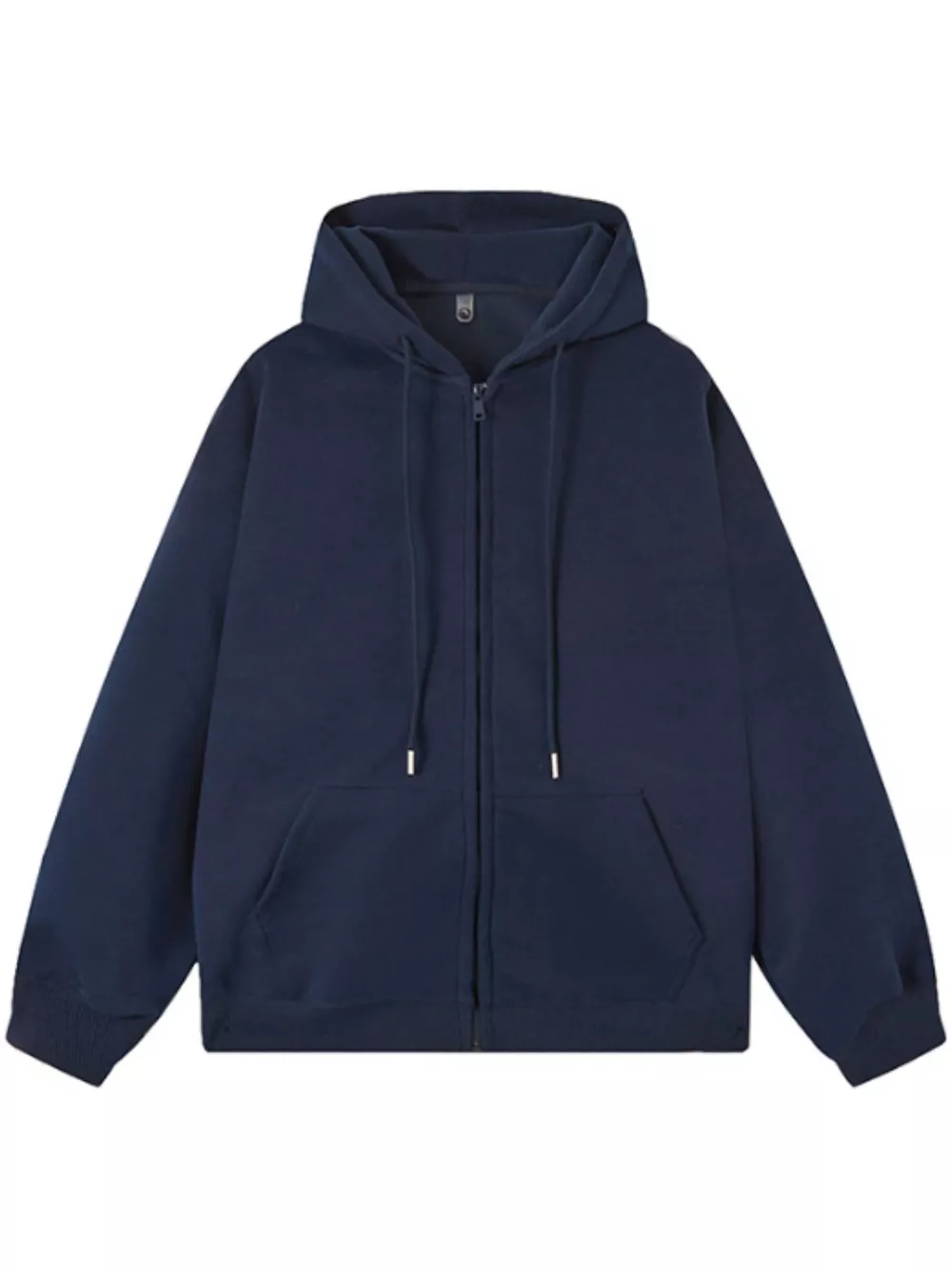 Men's Casual Loose Fit Zip-Up Hoodie, image 12