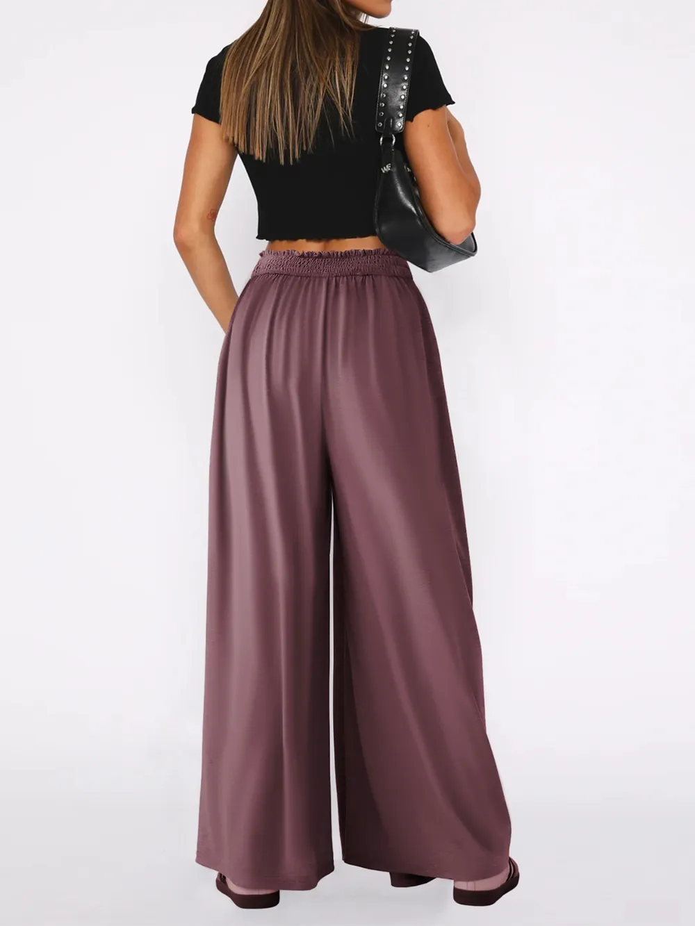 High Waist Wide Leg Pants, image 28