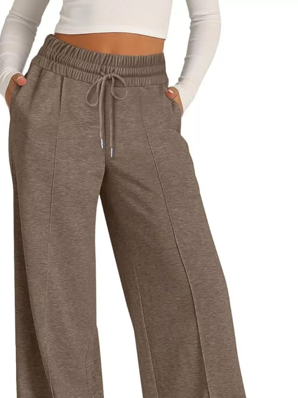 Wide Leg Drawstring Pants, image 28