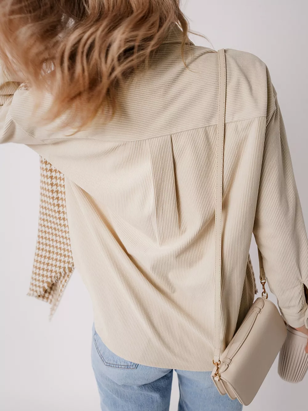 Houndstooth Button-Down Jacket, image 13