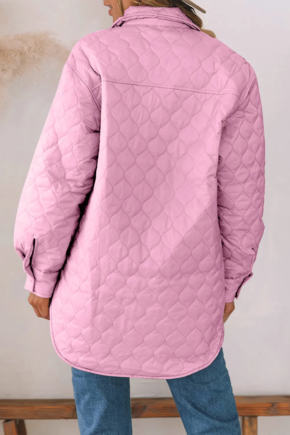 Snap Down Collared Winter Coat, image 24