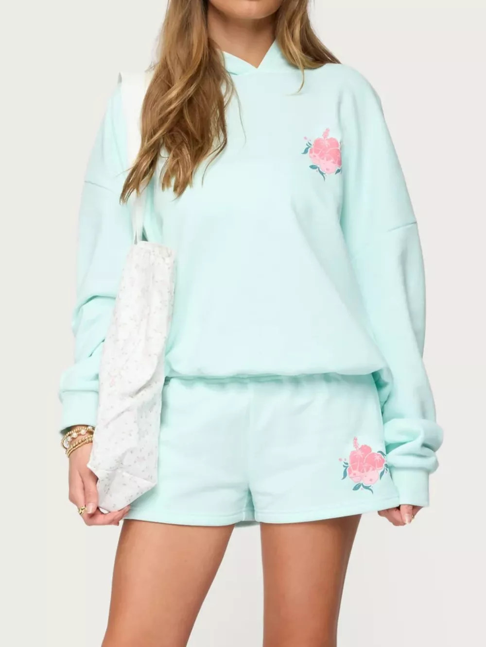 Drop Shoulder Graphic Hoodie with Kangaroo Pocket, image 13