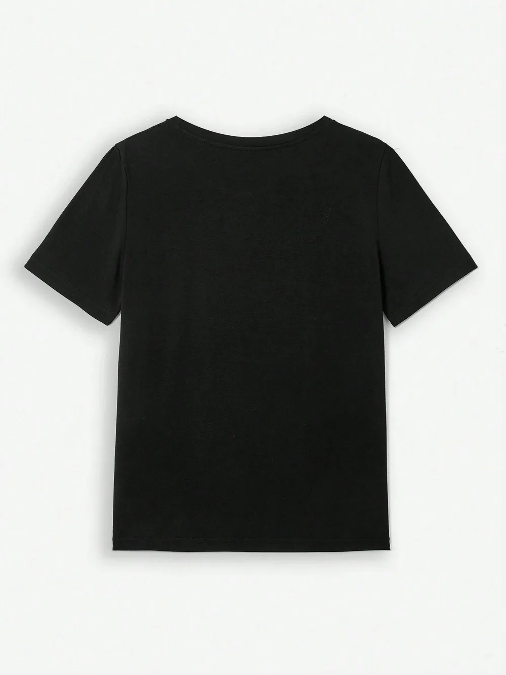 HAPPY EASTER Graphic Round Neck T-Shirt, image 2