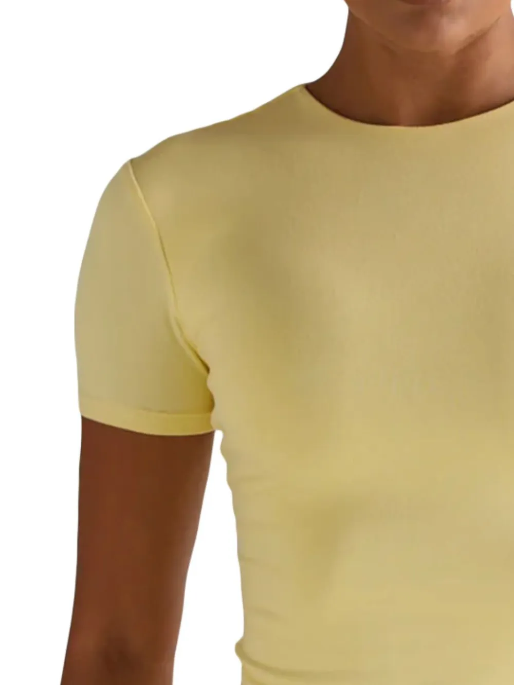 Round Neck Short Sleeve Swim Top, image 27