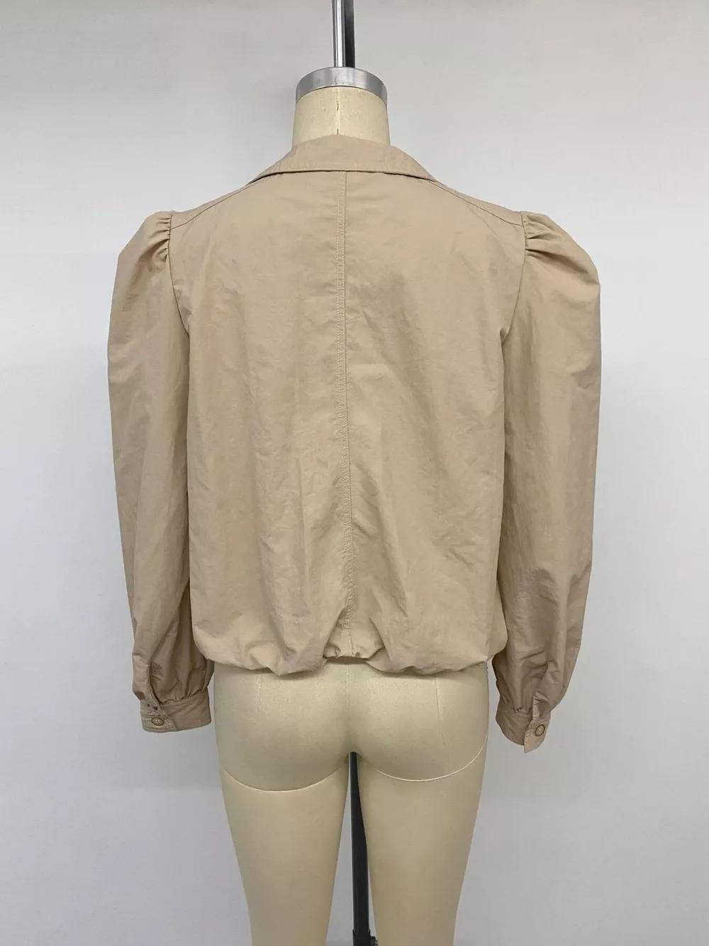 Button-Down Puff-Sleeve Jacket, image 13