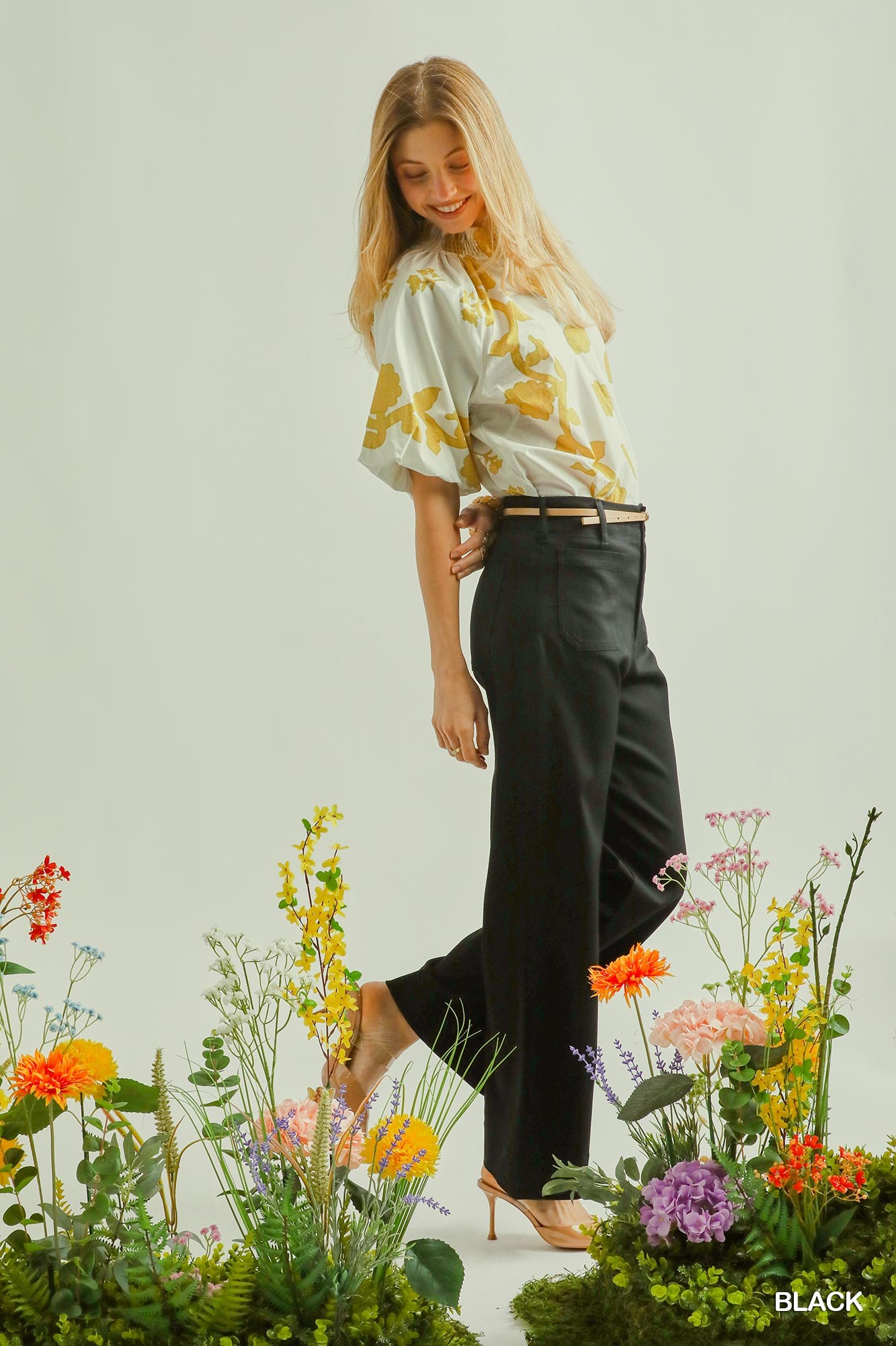 Button Stretched Pants, image 3