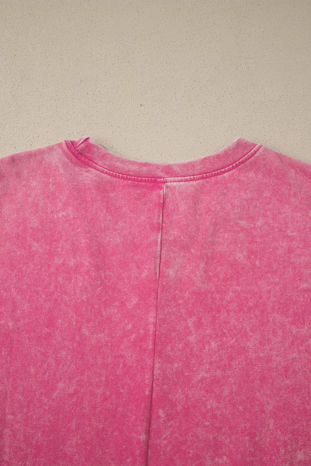 Solid Color Cotton Mineral Washed Oversize Tee, image 11