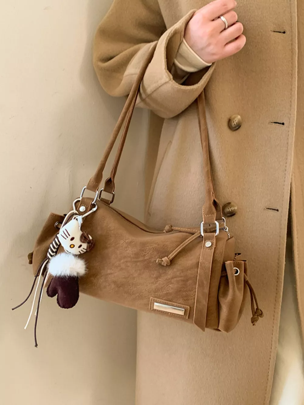 Vintage Lightweight Shoulder Bag, image 5