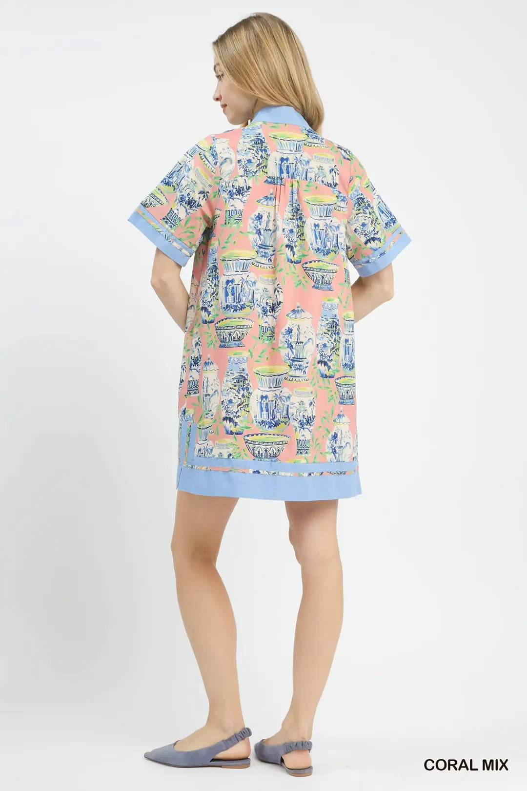 Mix Abstract Print Mini Dress, image 4