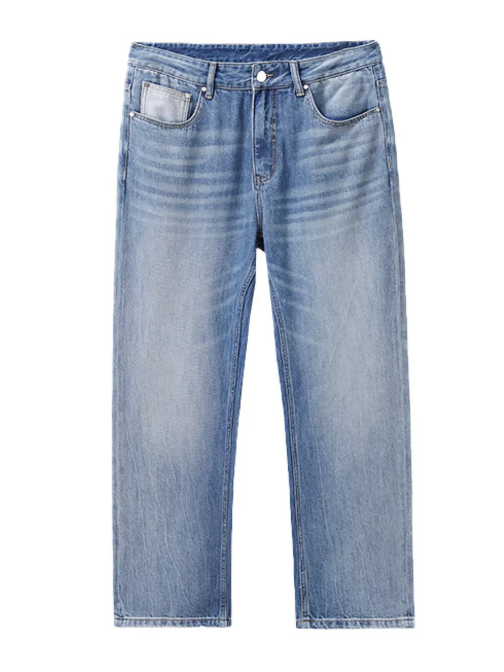 Men's Wide-Leg Relaxed Fit Jeans, image 7