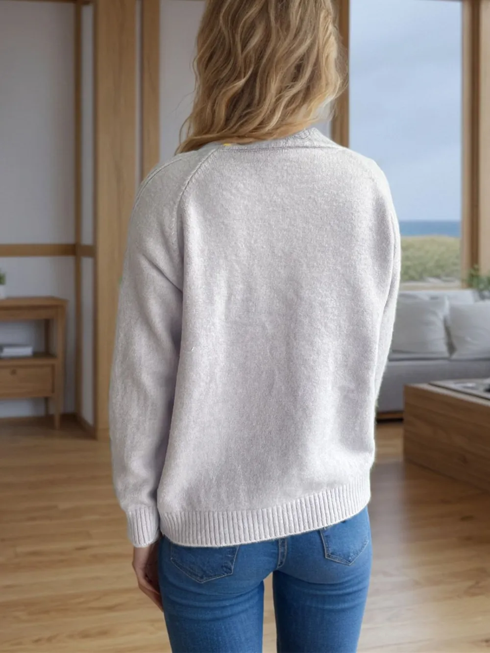 Mock Neck Long Sleeve Sweater, image 18