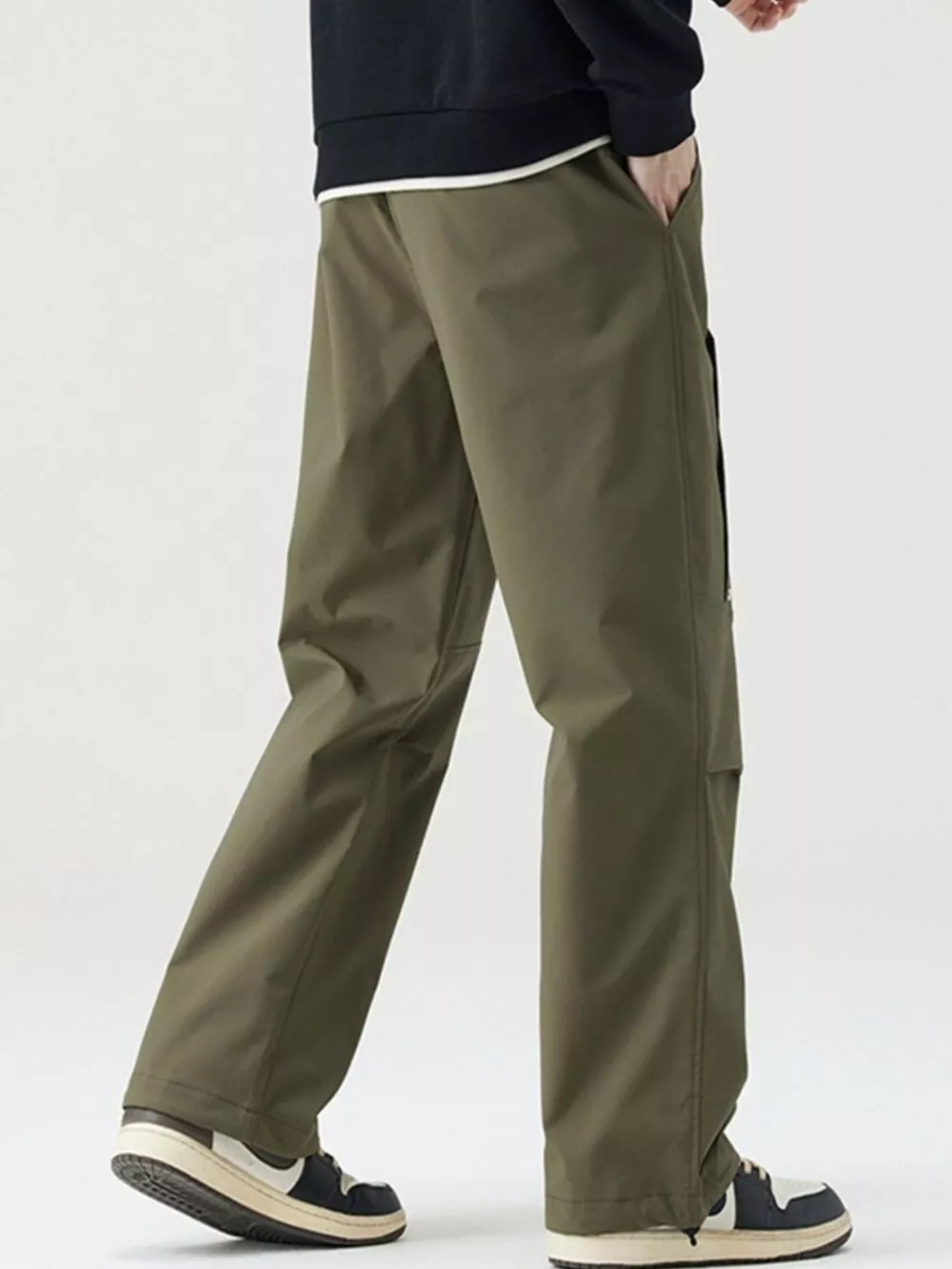 Men's Casual Cargo Pants, image 4