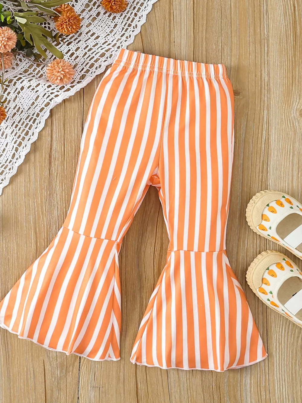 Children's Bunny Round Neck Tee and Pants Set, image 7