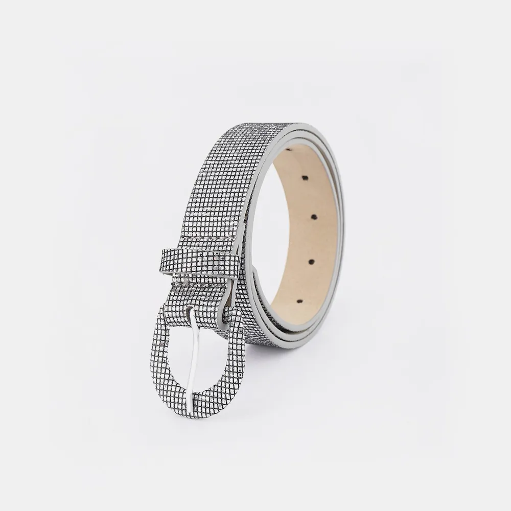Sequin PU Leather Belt, image 14