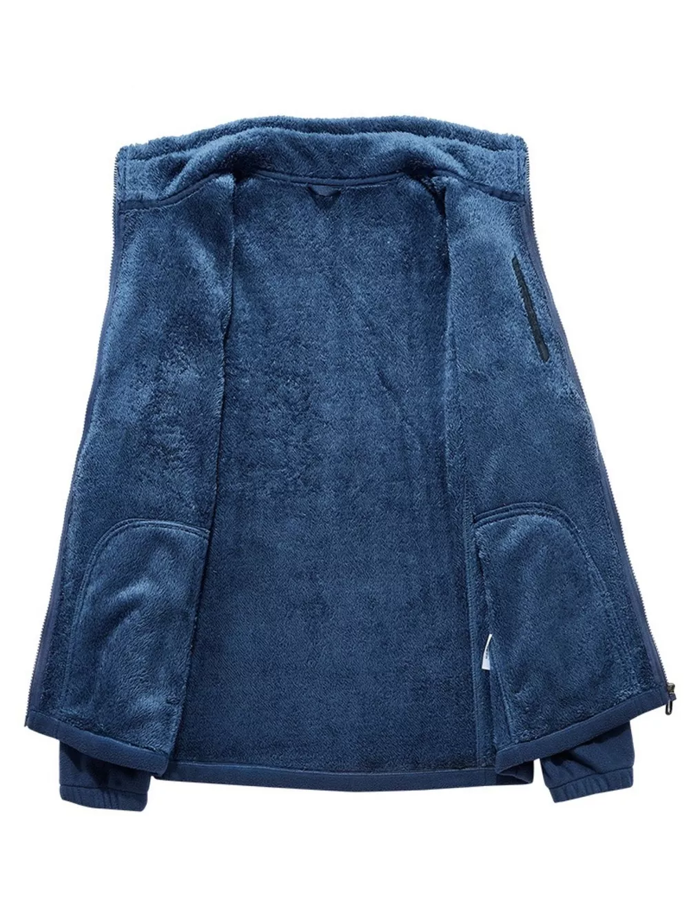 Men's Plus Size Fleece Lined Full Zip Outerwear, image 4
