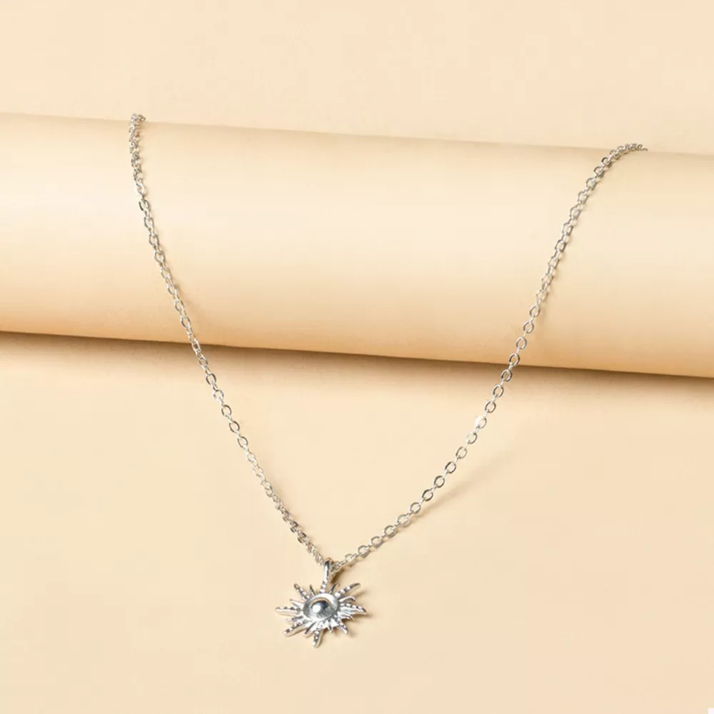 Sunburst Pendant Necklace, image 10