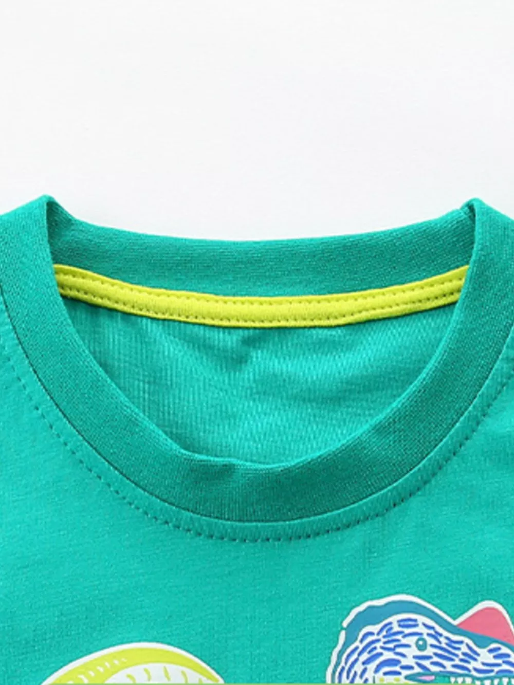 Children's Printed Short Sleeve T-Shirt 3-Piece Set, image 2