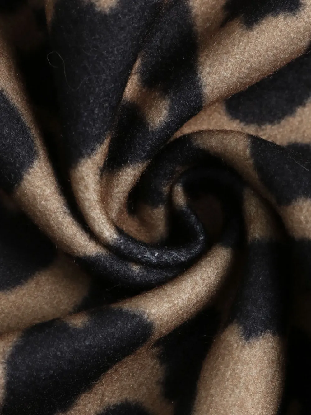 Leopard Print Casual Button Up Jacket, image 6
