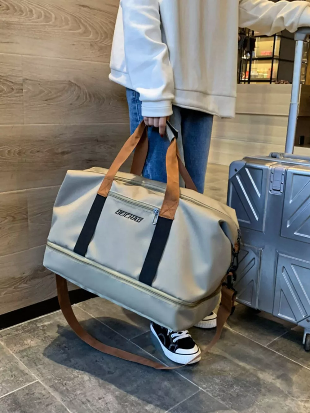 Oxford Cloth Travel Bag, image 5
