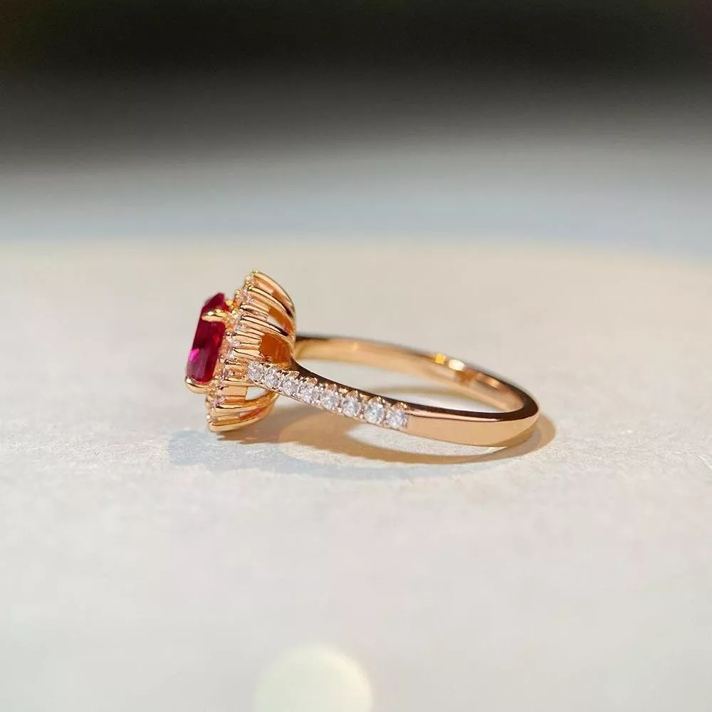 925 Sterling Silver Oval Ring, image 3