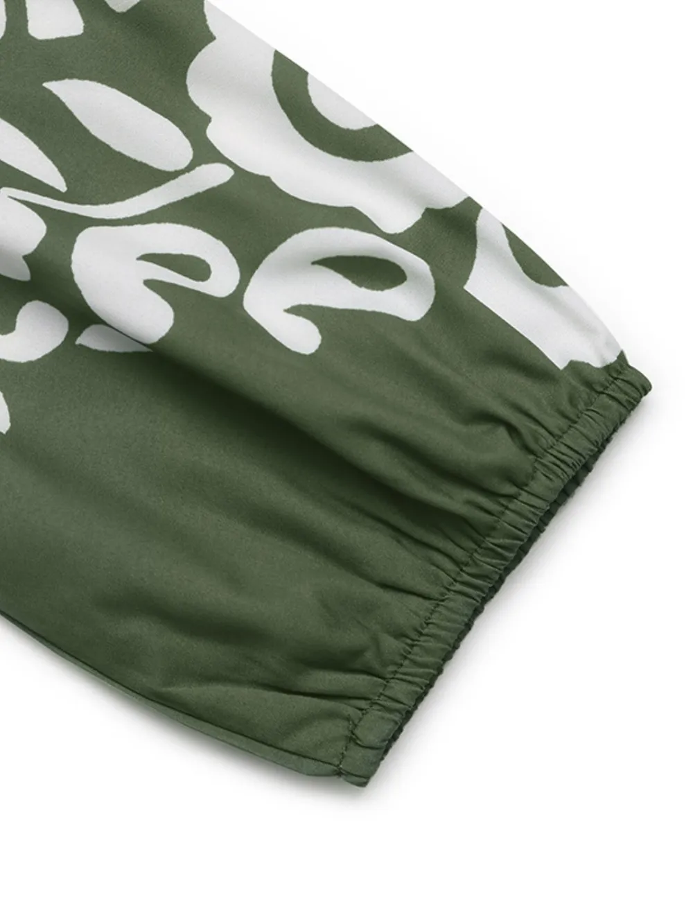 Side Slit Printed Tie Neck Dress, image 10