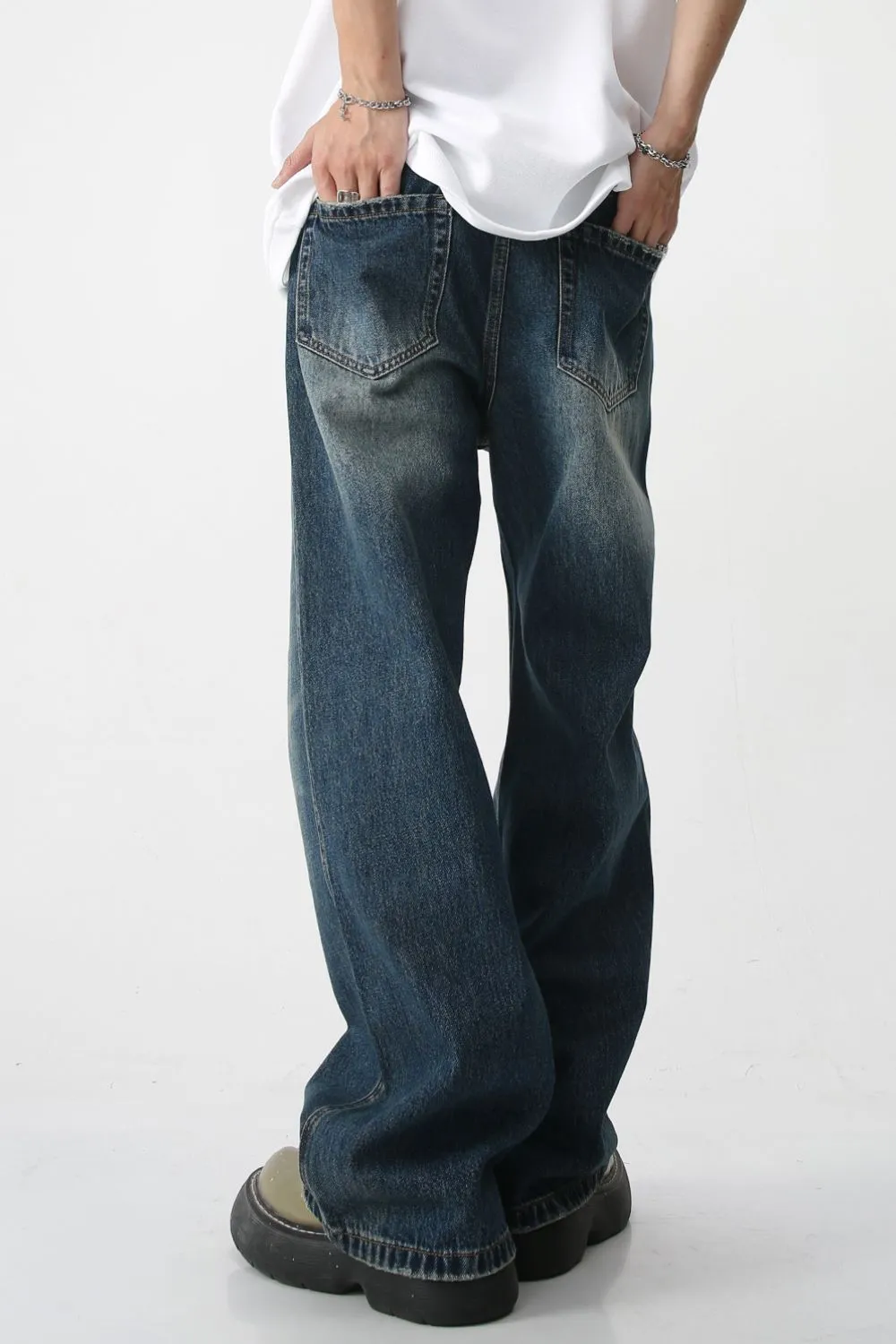 Bootcut Jeans with Pockets, image 4